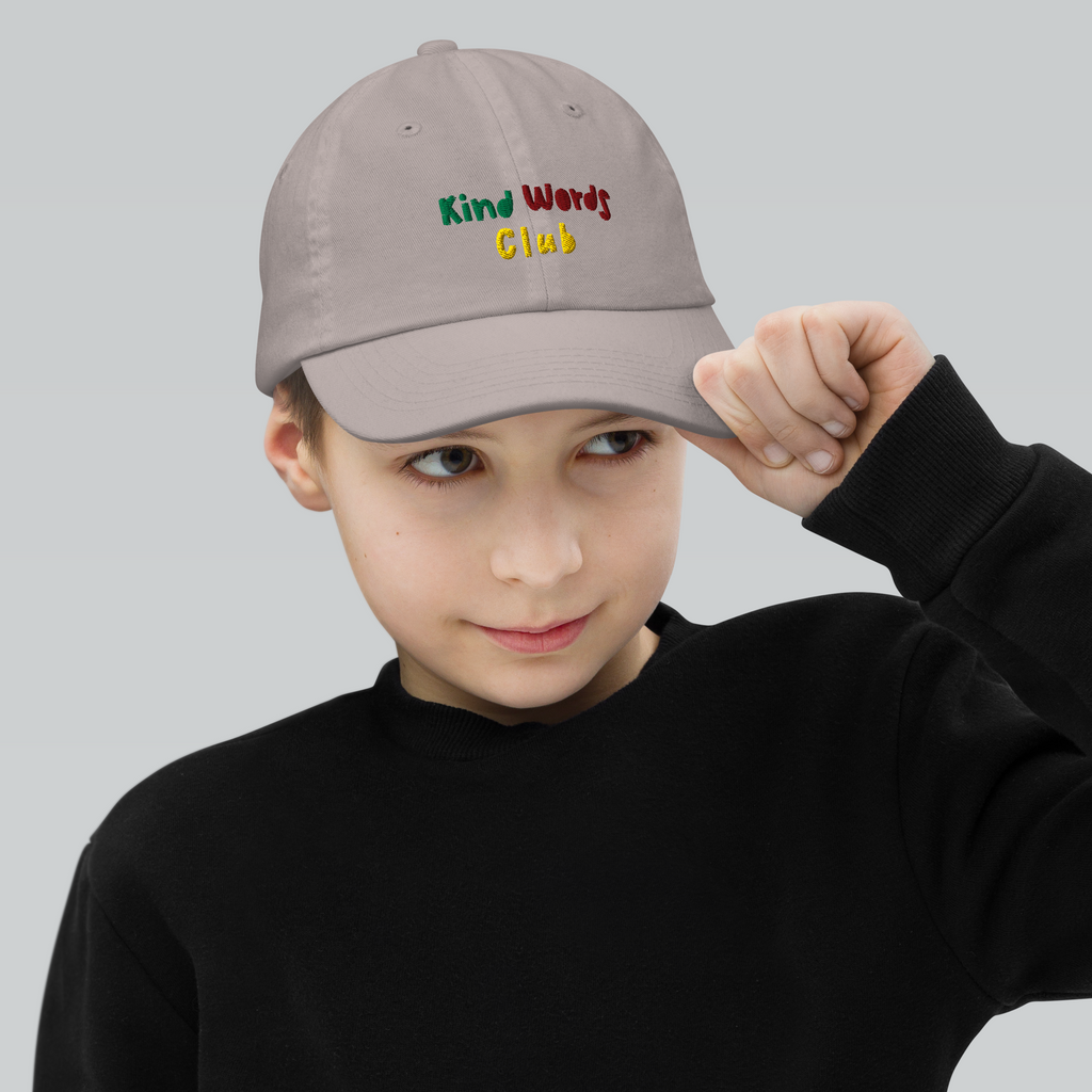 Kind Words Club Embroidered Youth Hat